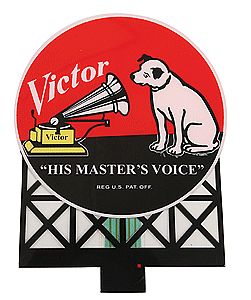 Micro-Structures RCA Victor Animated Neon Large Billboard Kit HO Scale Model Railroad Billboard #8071