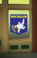 Micro-Structures HO/O Michelin Man Window Sign