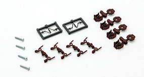 Micro-Trains TS Coupler Short Shnk 2pr - N-Scale