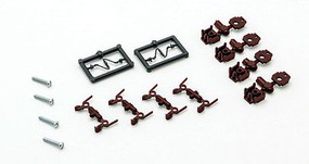 Micro-Trains TS Coupler Long Shnk 2pr - N-Scale