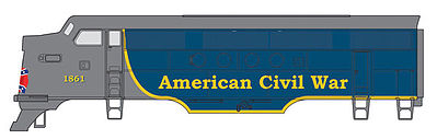 Micro-Trains FT Loco Shell Civil War N Scale Model Train Diesel Locomotive #98721671