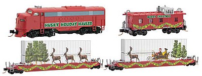 Micro-Trains Holiday Hauler Train Set - N-Scale