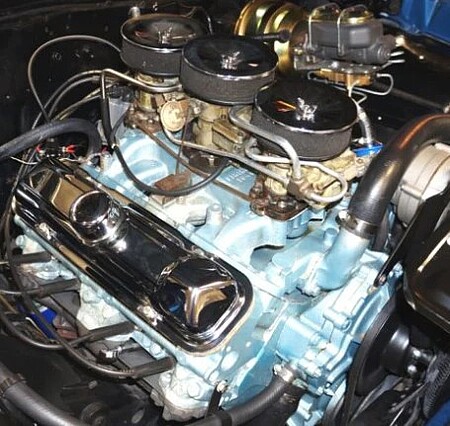 ModelCarWorld Enamel Pontiac Engine Blue 66-71 15ml (6)
