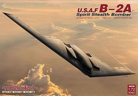 Model-Collect B2A US Spirit Stealth Bomber (New Tool) Plastic Model Airplane Kit 1/72 Scale #72201