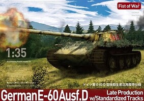 Model-Collect 1/35 Modelcollect German E-60 Ausf.D Fist of War