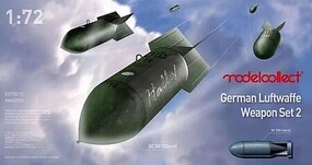 Model-Collect 1/72 ModelCollect German WWII luftwaffe weapon set 2 (SC50 x32)(Sc250 x4)