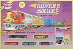 Model-Power Silver Eagle Train Set