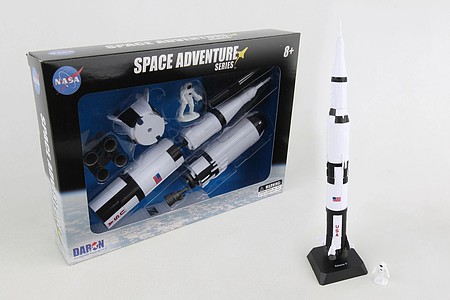 Model-Power Saturn V Rocket Space Program Plastic Model Kit #20405d