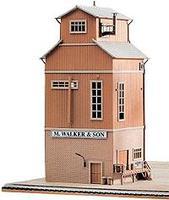 Model-Power M.Walker/Son Sand/Gravel Grading Tower Kit HO Scale Model Railroad Building #301