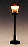 Model-Power Surburban Lamp Post 1-1/2 Clear (3) HO Scale Model Railroad Street Light #593