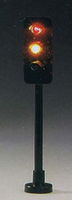 Model-Power Brass 1-3 Way Traffic Light HO Scale Model Railroad Street Light #5961