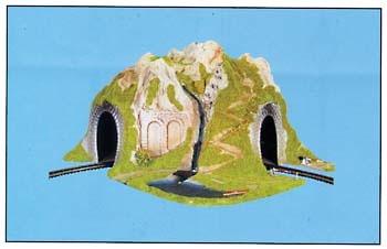 Model-Power CURVED TUNNEL O Scale Model Railroad Tunnel #6091