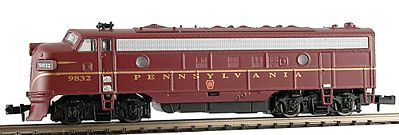 Model-Power EMD FP7A Phase II Pennsylvania N Scale Model Train Diesel Locomotive #87441