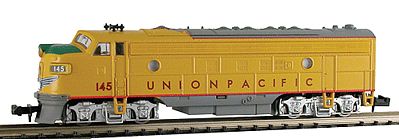Model-Power Diesel EMD FP7A Phase II Union Pacific N Scale Model Train Diesel Locomotive #87445