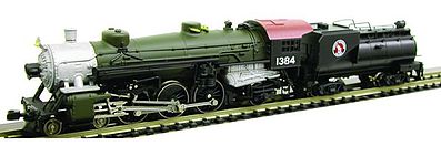 Model-Power USRA 4-6-2 with Tender Southern Pacific N Scale Model Train ...