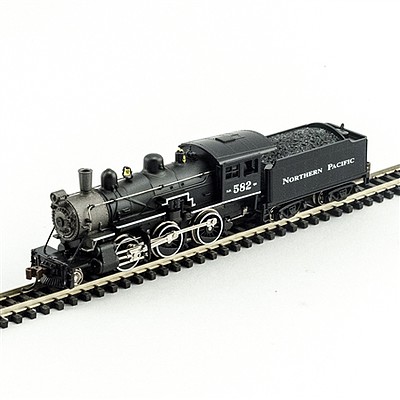 Model-Power 2-6-0 Mogul DCC/Sound NP N Scale Model Train Steam Locomotive #876061