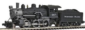 Model-Power Steam 2-6-0 Mogul Standard DC Northern Pacific N Scale Model Train Steam Locomotive #87606