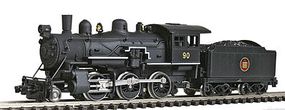 Model-Power Steam 2-6-0 Mogul Standard DC Canadian National N Scale Model Train Steam Locomotive #87613