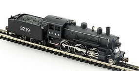 Model-Power 2-6-0 Mogul DC Illinois Central N Scale Model Train Steam Locomotive #87618
