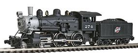 Model-Power Steam 4-4-0 American Chicago & North Western N Scale Model Train Steam Locomotive #87625