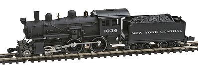 Model-Power 4-4-0 American DC New York Central N Scale Model Train Steam Locomotive #87630
