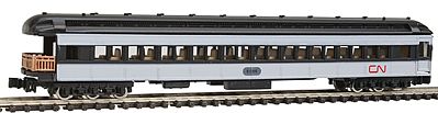 Model-Power Heavyweight Observation Canadian National N Scale Model Train Passenger Car #88635