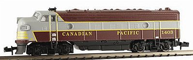 Model-Power EMD FP7 Phase I with Sound Canadian Pacific N Scale Model Train Diesel Locomotive #89442