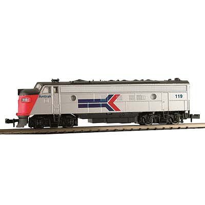 Model-Power FP-7 Phase 2 w/DCC/Sound Amtrak N Scale Model Train Diesel Locomotive #89450