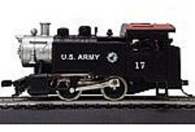 Model-Power 0-4-0 Loco US Army HO Scale Model Train Steam Locomotive #96513