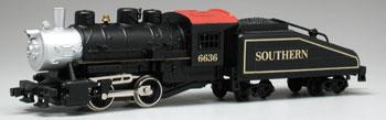 Model-Power 0-4-0 Shifter w/Tender Southern Railway HO Scale Model Train Steam Locomotive #96636