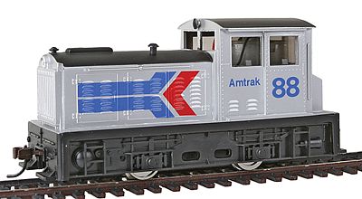 Model-Power DDT Plymouth Industrial Powered Amtrak HO Scale Model Train Diesel Locomotive #96676