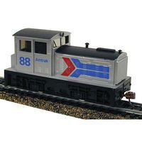 Model-Power DDT Plymouth DCC w/Sound/Remote Amtrak HO Scale Model Train Diesel Locomotive #966761