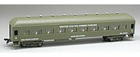 Model-Power 67' US AF Troop Carrier HO Scale Model Train Passenger Car #99895