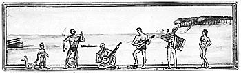 Merten Musicians On The Beach Model Railroad Figures N Scale #52174