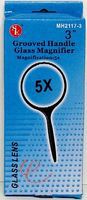 Magnifiers-Inc 3'' Round Glass Magnifier 5x Power