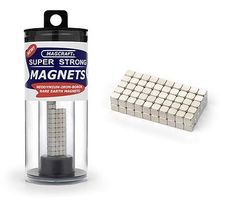 Magcraft 1/8'' Rare Earth Cube Magnets (100)