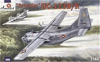A-Model-From-Russia UC123K Provider USAF Aircraft Plastic Model Airplane Kit 1/144 Scale #1408
