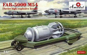 A-Model-From-Russia FAB5000 M54 Soviet High-Explosive Bomb Plastic Model Aircraft Diorama Kit 1/72 Scale #72005