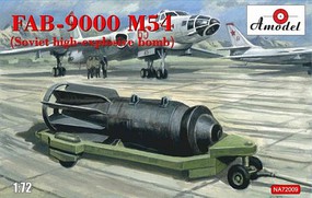 A-Model-From-Russia FAB9000 M54 Soviet High-Explosive Bomb Plastic Model Aircraft Diorama Kit 1/72 Scale #72009