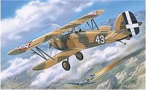 A-Model-From-Russia Hawker Fury Yugoslavian Air Force BiPlane Fighter Plastic Model Airplane Kit 1/72 #72140