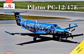 A-Model-From-Russia Pilatus PC12/47E Turbo-Porter LTA Plastic Model Airplane Kit 1/72 Scale #72235