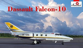 A-Model-From-Russia Dassault Falcon-10 Early Corporate jet Aircraft Plastic Model Airplane Kit 1/72 #72245