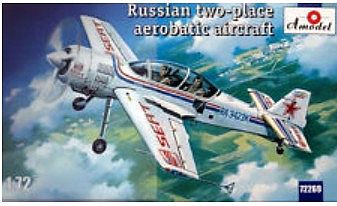 A-Model-From-Russia Sukhoi Su29 Russian 2nd Place Aerobatic Aircraft Plastic Model Airplane Kit 1/72 #72269