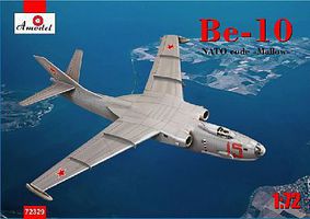 A-Model-From-Russia Beriev Be10 NATO Code Mallow Amphibious Bomber Plastic Model Airplane Kit 1/72 #72329