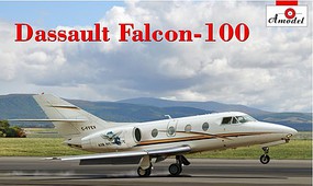 A-Model-From-Russia Dassault Falcon 100 Corporate jet Aircraft Plastic Model Airplane Kit 1/72 Scale #72330