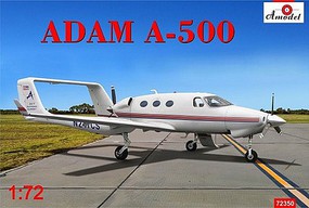 A-Model-From-Russia Adam A500 US Civilian Aircraft Plastic Model Airplane Kit 1/72 Scale #72350
