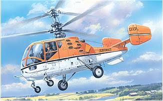 A-Model-From-Russia Kamov KA15M Soviet Helicopter Plastic Model Helicopter Kit 1/72 Scale #7256