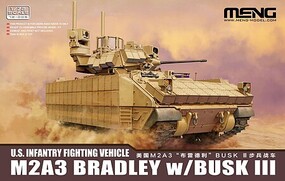 Meng 1/72 M2A3 Bradley US Infantry Fighting Vehicle w/Busk III