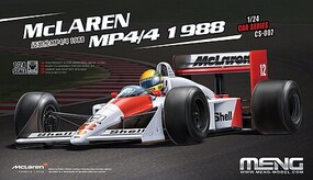 Meng 1/24 1988 McLaren MP4/4 Formula 1 Race Car