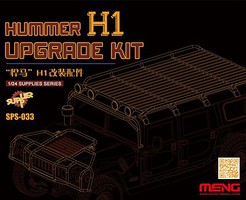 Meng Hummer H1 Upgrade Kit Plastic Model Vehicle Accessory 1/24 Scale #sps033